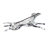 Silver Greyhound Brooch