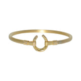 horse shoe bangle