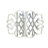 antique silver nurses buckle