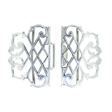 antique silver nurses buckle