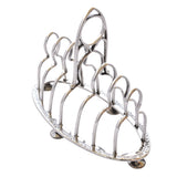 antique silver toast rack