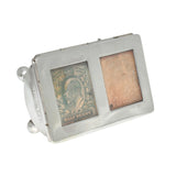 antique silver stamp box