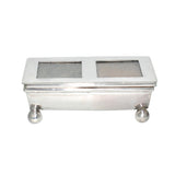 antique silver stamp box