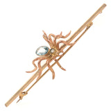 Victorian Spider Bar Brooch