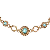 Blue Zircon Collar