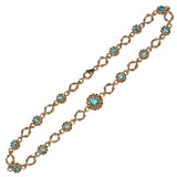 Blue Zircon Collar