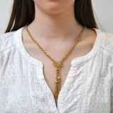 Rope Chain Tassel Necklace