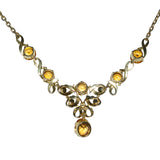 Citrine & Pearl Necklace