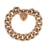 Rose Gold Curb Link Bracelet