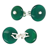 Chrysoprase Cufflinks