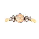 Opal & Diamond Ring