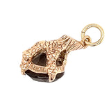 Smokey Quartz Claw Charm