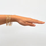 Set of 5 Gold Bangles
