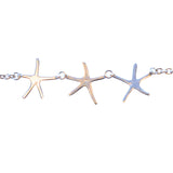Silver Star Fish Necklace