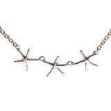 Silver Star Fish Necklace