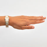 Silver Buckle Bangle