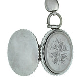 Silver Necklace with Locket