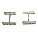 Silver Abacus Cufflinks