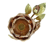 9ct Rose Brooch