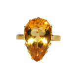 Citrine Cocktail Ring