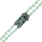 Pearl Necklace with 1920's Style Clasp