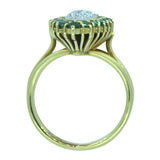 Diamond & Emerald Ring