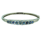 Sapphire & Diamond Bangle