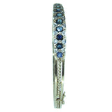 Sapphire & Diamond Bangle