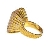 Rose Quartz Cocktail Ring