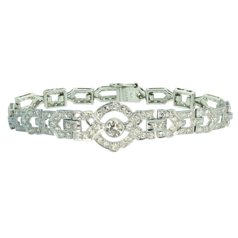 Art Deco Diamond Bracelet