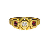 Victorian Ruby and Diamond Ring