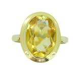 Vintage Citrine Dress Ring