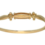 Victorian Pearl & Turquoise Bangle