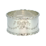 Engraved Vintage Napkin Ring