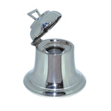 Silver Bell Shaped Ink Well
