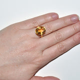 Citrine Cocktail Ring
