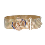 Gold & Sapphire Bracelet