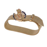 Gold & Sapphire Bracelet