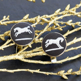 Wedgewood Horse Cuff Links