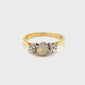 Opal & Diamond Ring