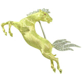 vintage horse brooch